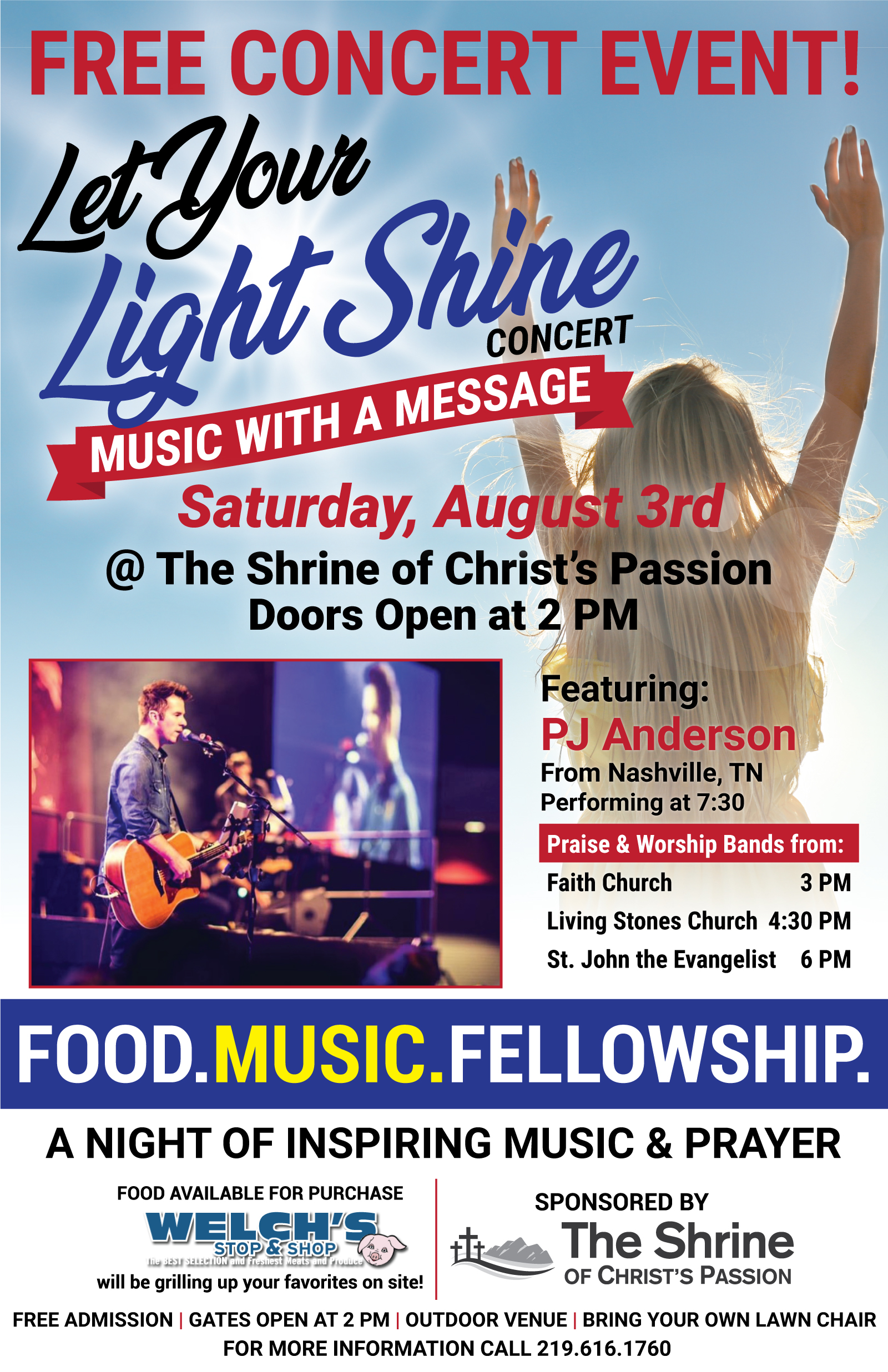 Let Your Light Shine Concert The Shrine Of Christ's Passion