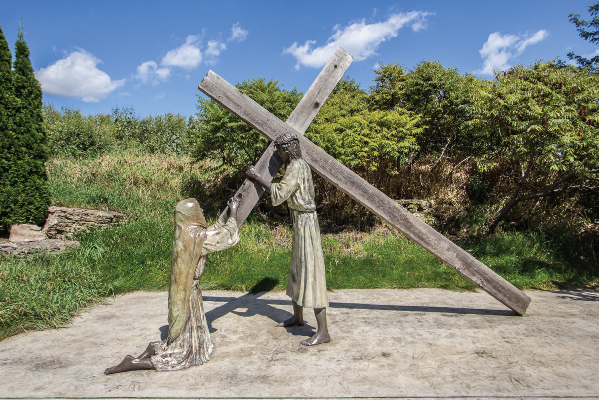 Jesús se encuentra con su Madre Dolorosa