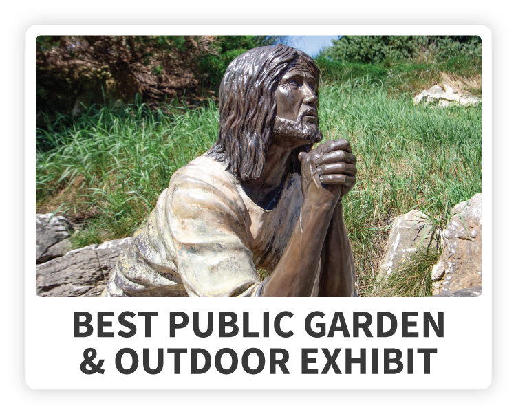 Voted Best Place to Volunteer, Best Public Garden and Outdoor Exhibit, and Best Gift Boutique in The Region